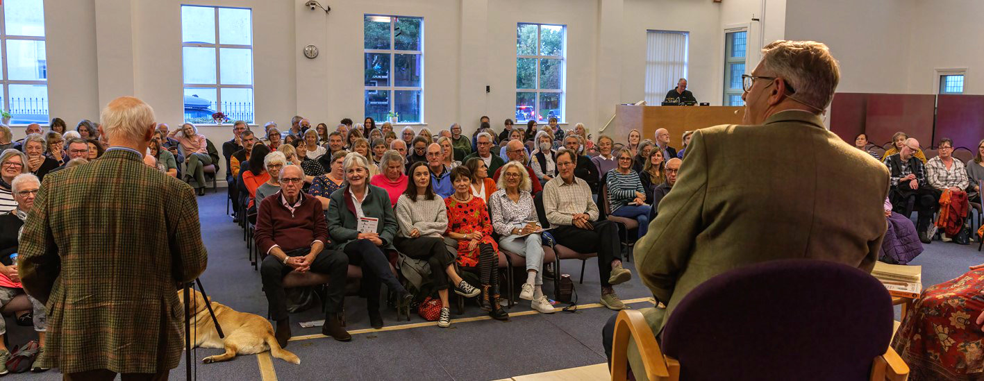Dorchester Literary Festival audience