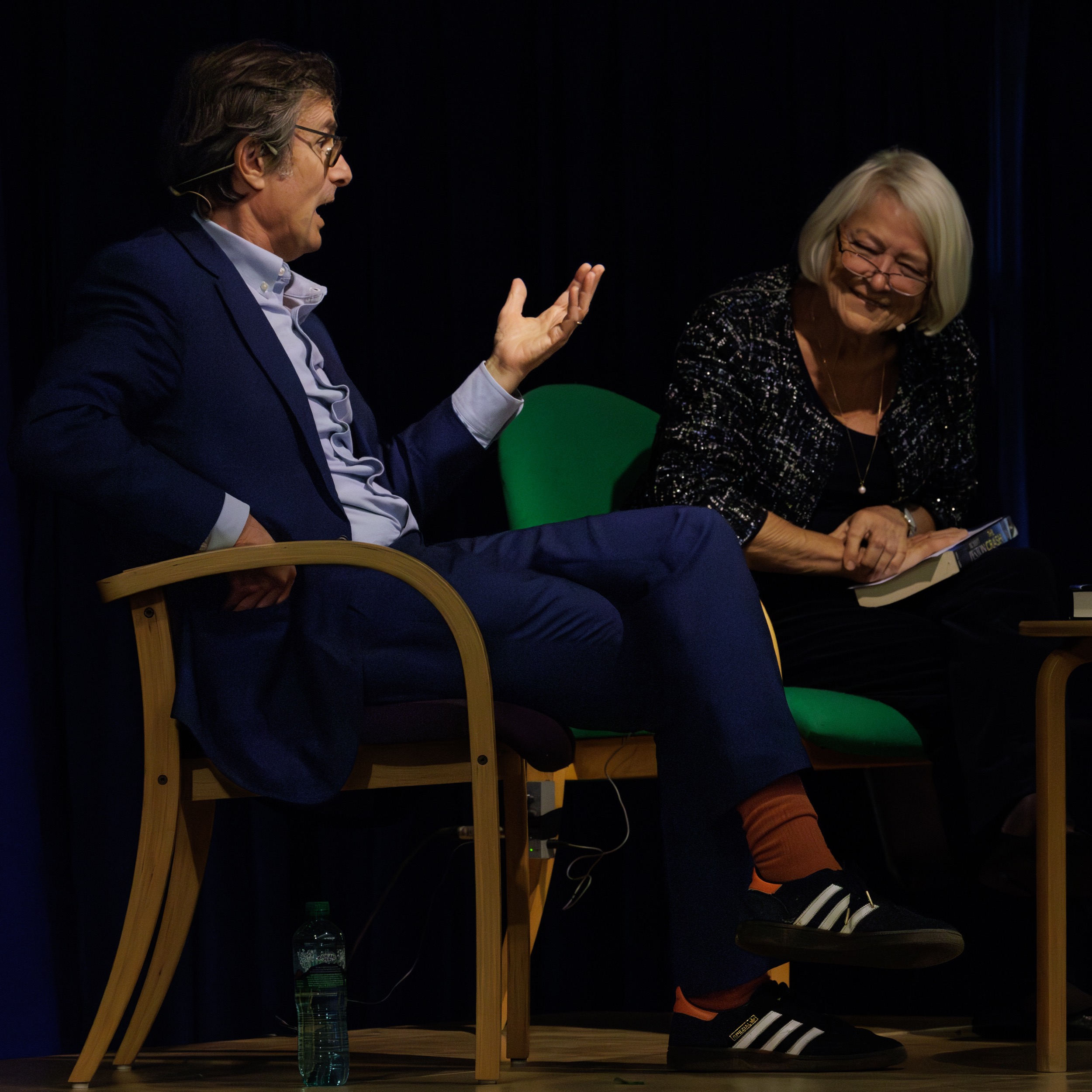 Robert Peston in conversation with Kate Adie