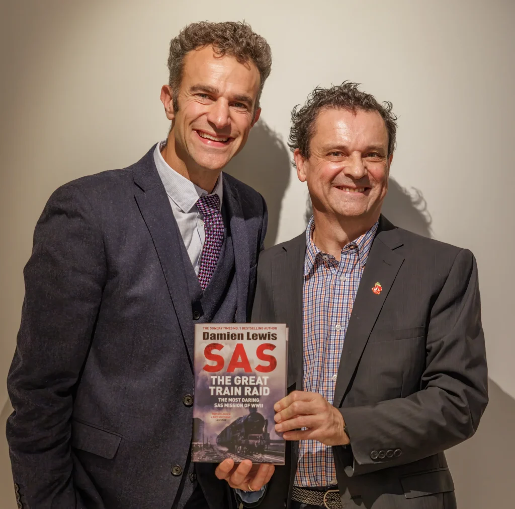 Damien Lewis and Steve Harris