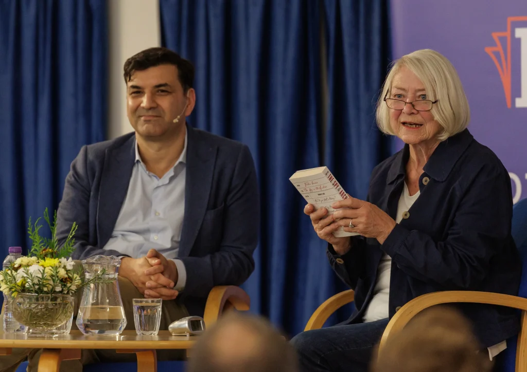 Gordon Corera and Kate Adie