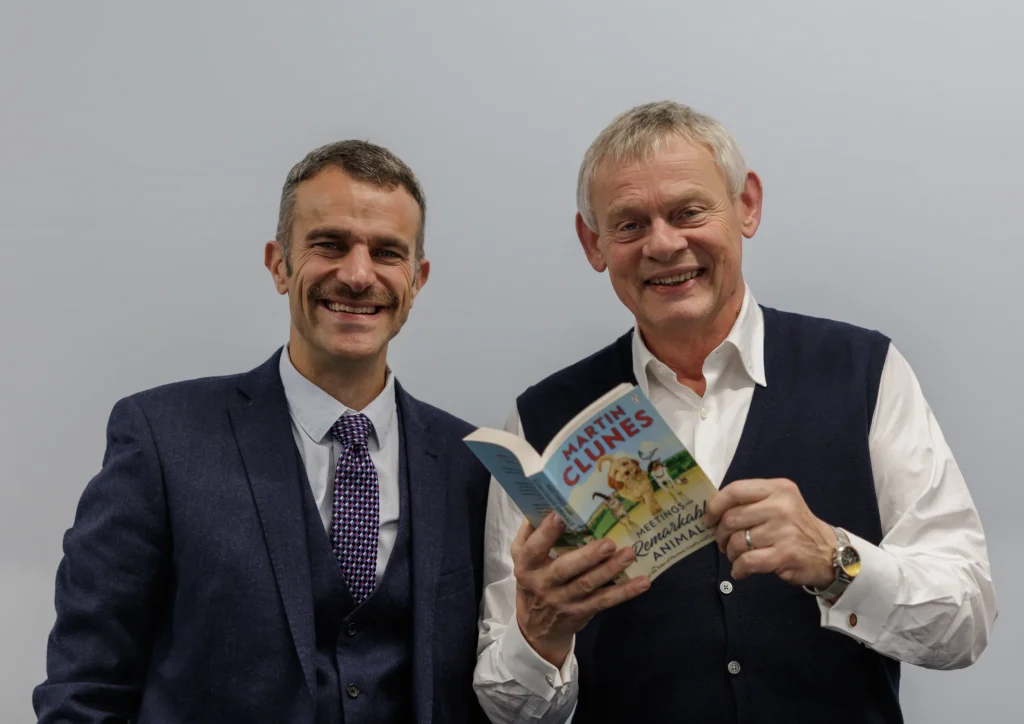 Martin Clunes and Steve Harris