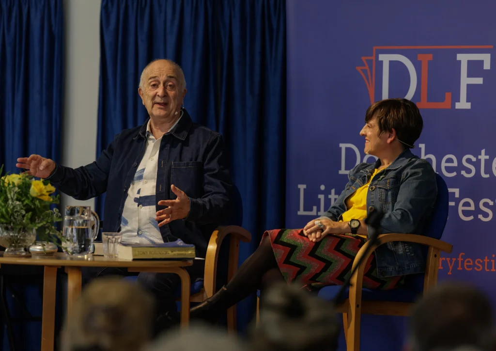 Sir Tony Robinson in conversation with Dr Helen Gittos