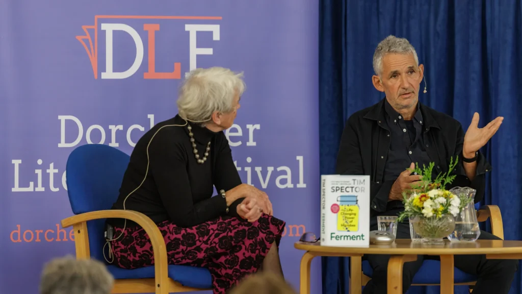 Tim Spector and Jenny Devitt