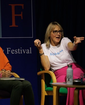 Louise Minchen in conversation with Julia Bradbury Louise Minchen in conversation with Julia Bradbury