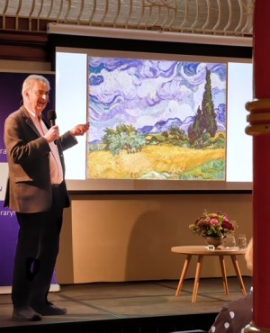 Martin Gayford on stage