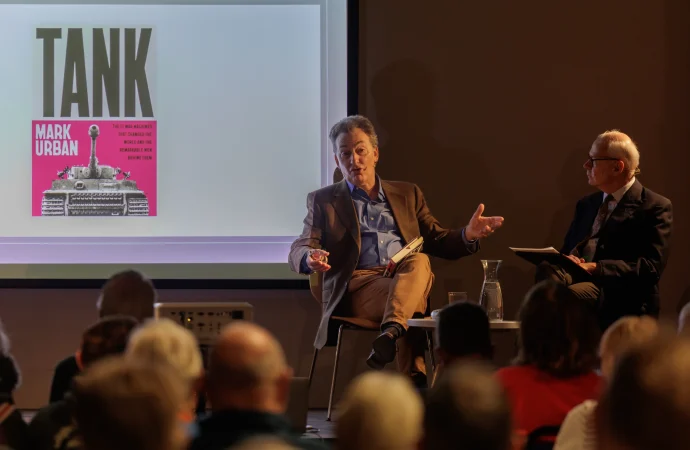 Mark Urban and David Swann in conversation Mark Urban and David Swann in conversation